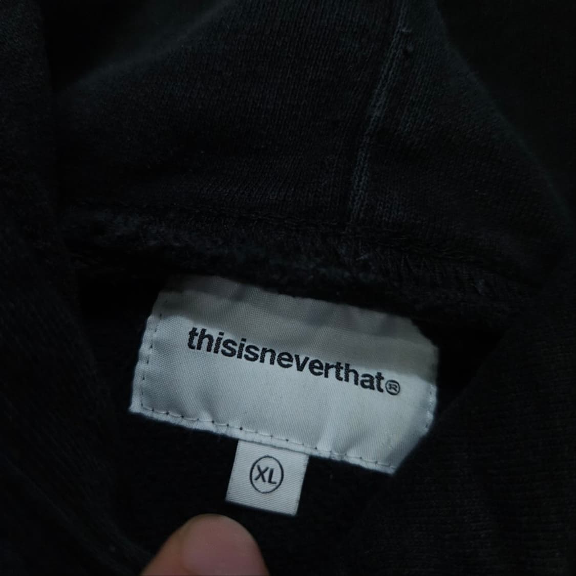 디스이즈네버댓 아치 로고 후드티 XL 상품이미지4