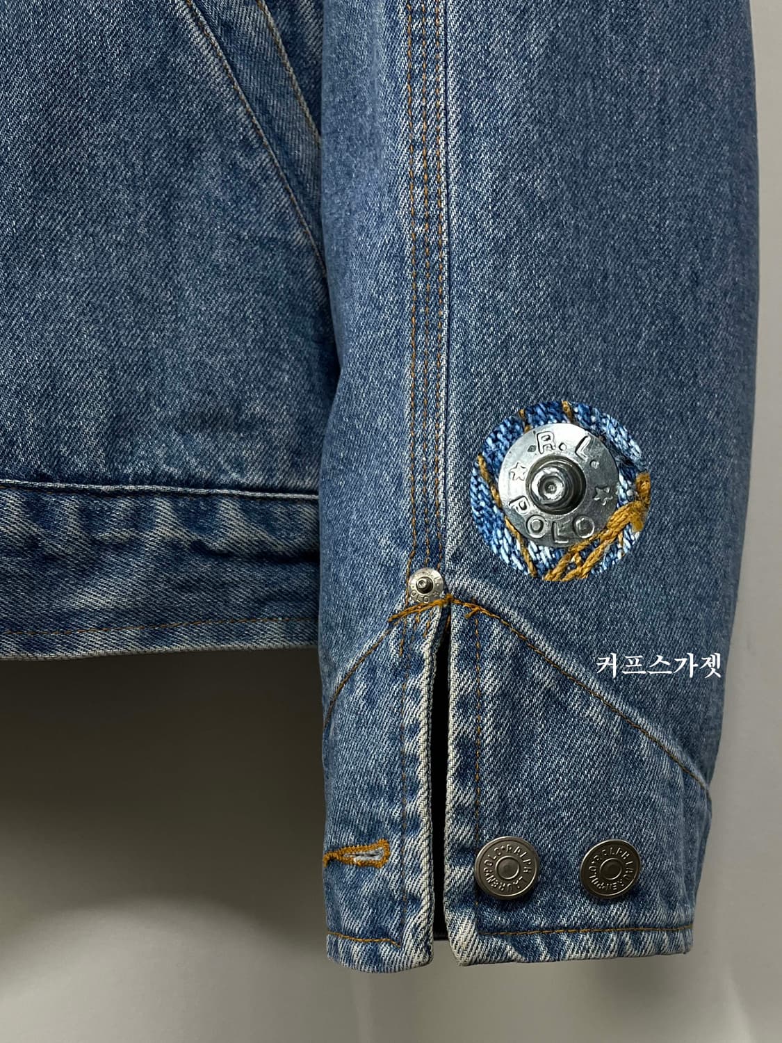 90's 폴로 랄프로렌 usa 덩가리 데님 트러커자켓 상품이미지6