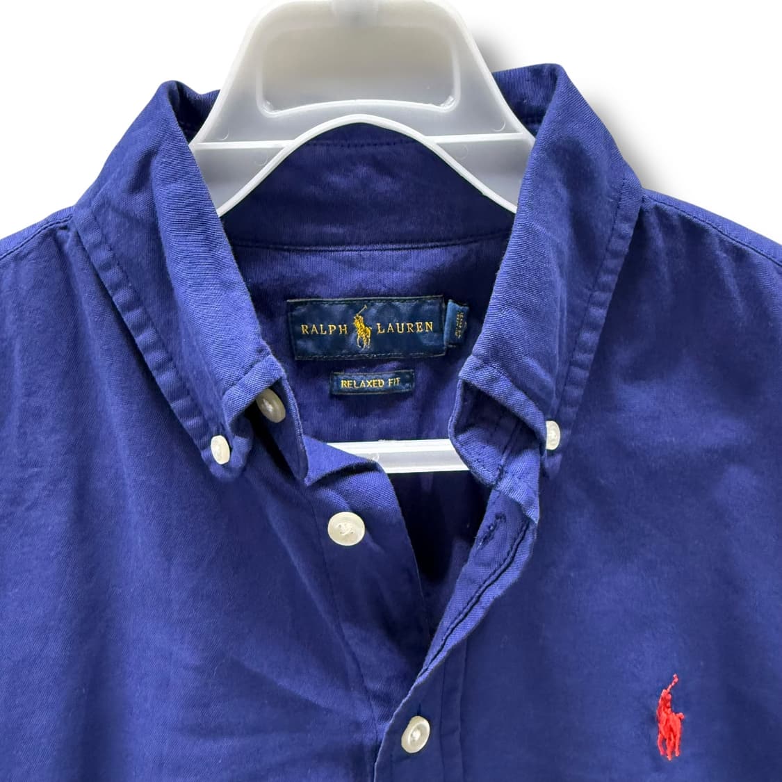 [XS] 폴로 릴렉스드핏 네이비 셔츠 상품이미지5