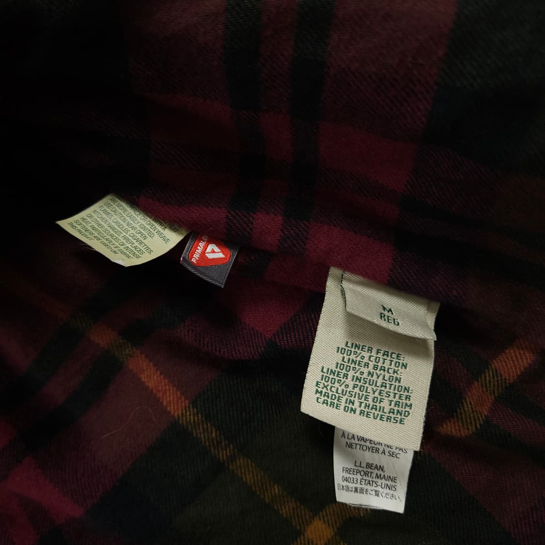 L(100) 엘엘빈 내피분리형 헌팅자켓 카키 상품이미지5