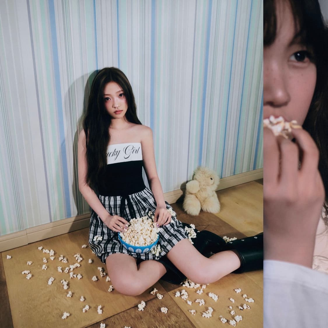 URTE KAT멀티 스타일링 체크 원피스 상품이미지5