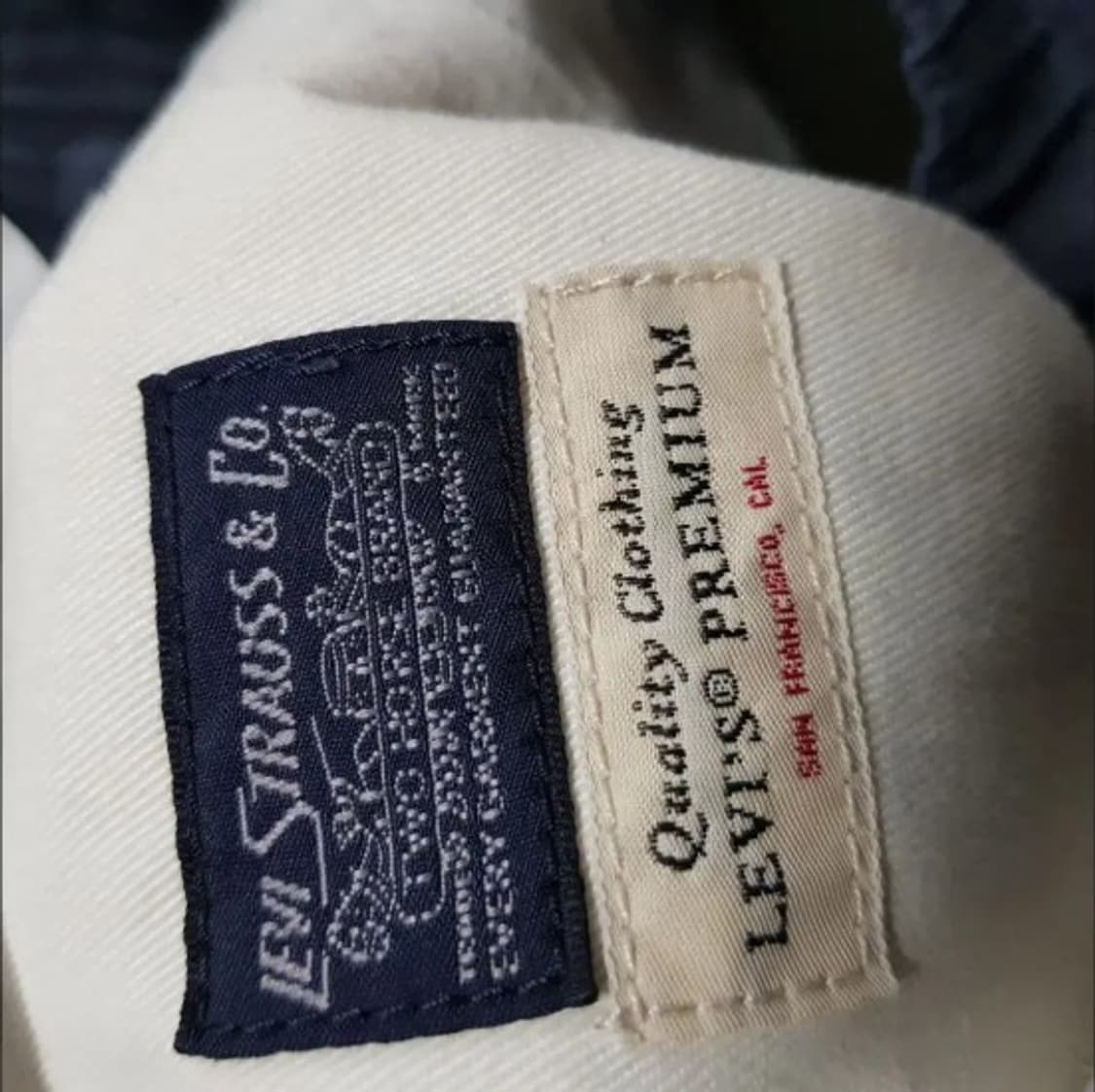 34 / 리바이스 빅E 프리미엄/ 테이퍼드 스판진/촤/2-성12 상품이미지3