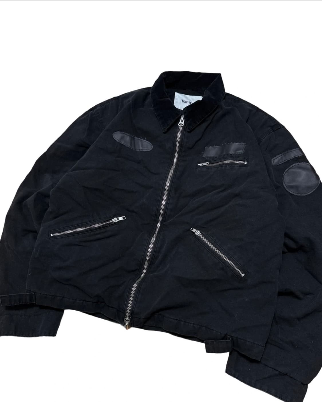 토니웩 코듀로이 블랙 누빔 워크자켓 상품이미지3