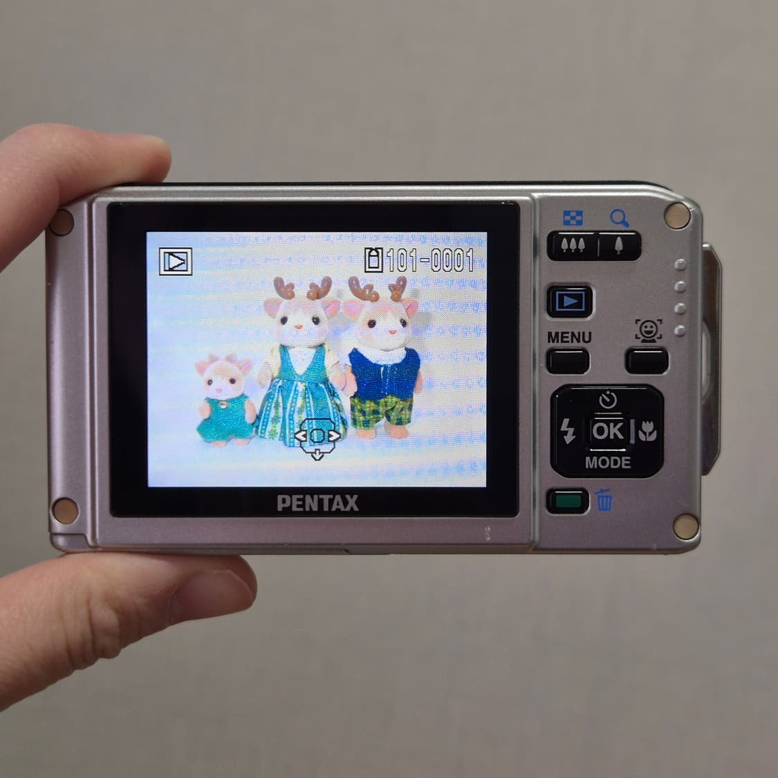 한글지원✨️ 풀박 미품급🤍 펜탁스 옵티오 W60 실버 🤍 상품이미지6