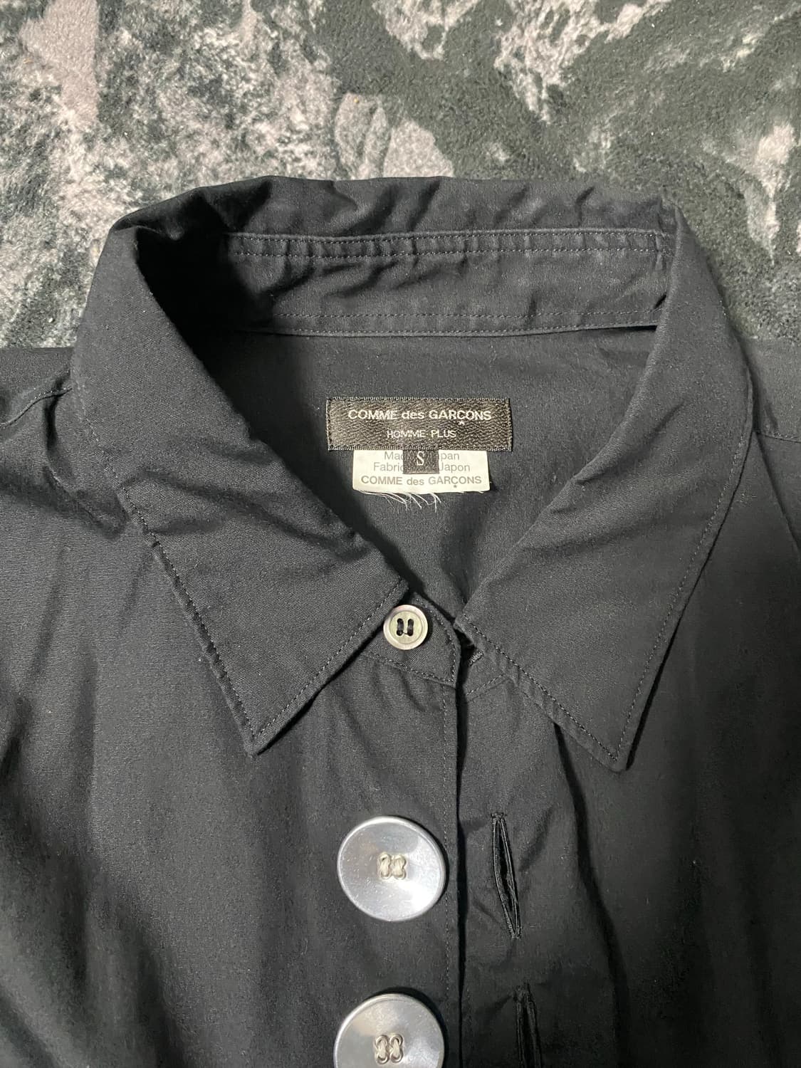 꼼데가르송 옴므 플러스 빅 버튼셔츠 상품이미지2