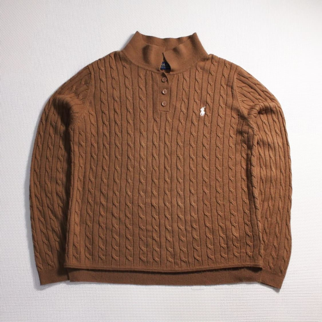 Polo 폴로 랄프로렌 베이지 케이블 니트  상품이미지2