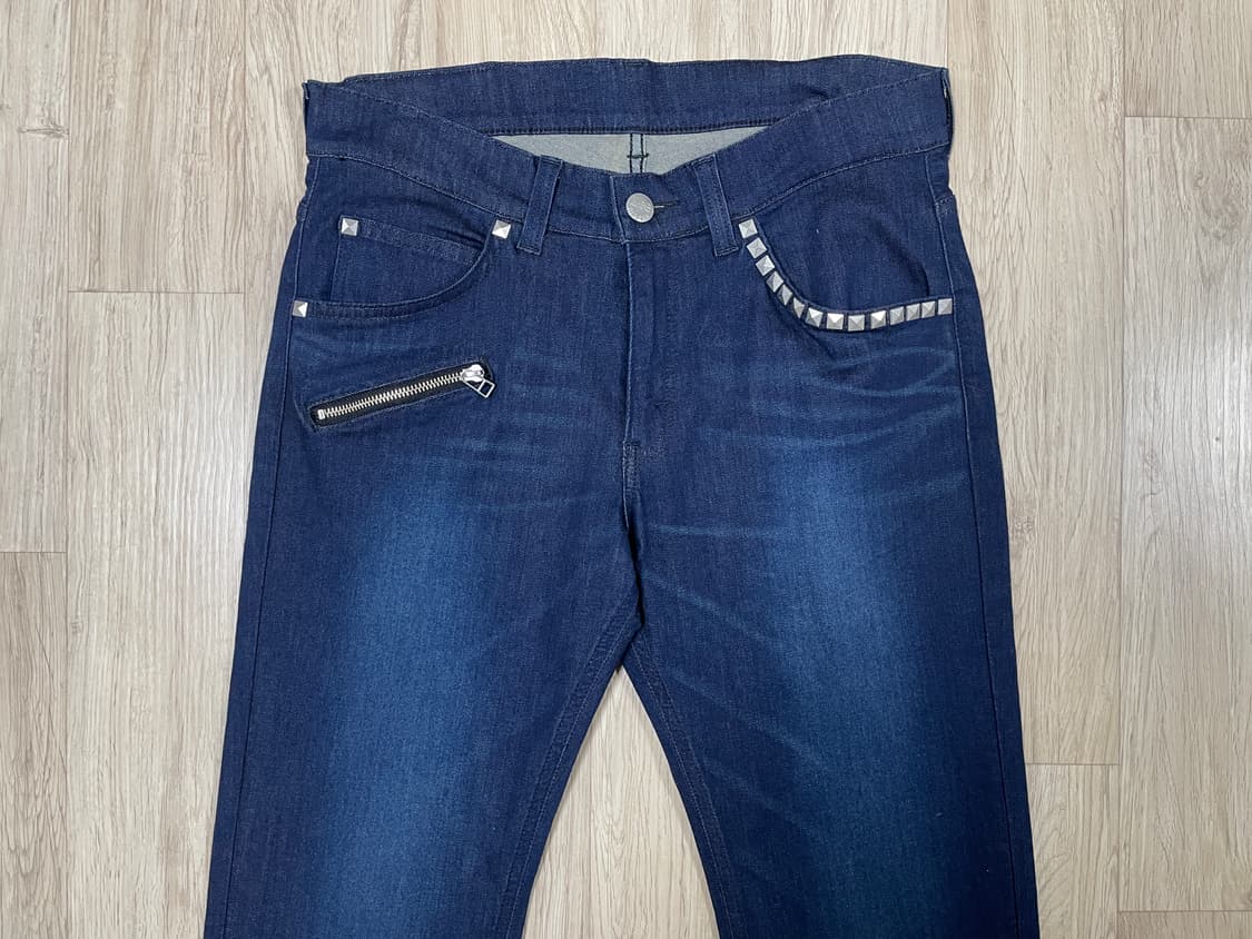 30~31) Lee 재팬 지퍼&스터드 데님팬츠(RRL&LVC&폴로) 상품이미지4