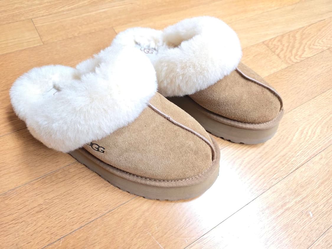 어그 UGG 슬리퍼 디스케트 체스트넛 사이즈7 상품이미지5