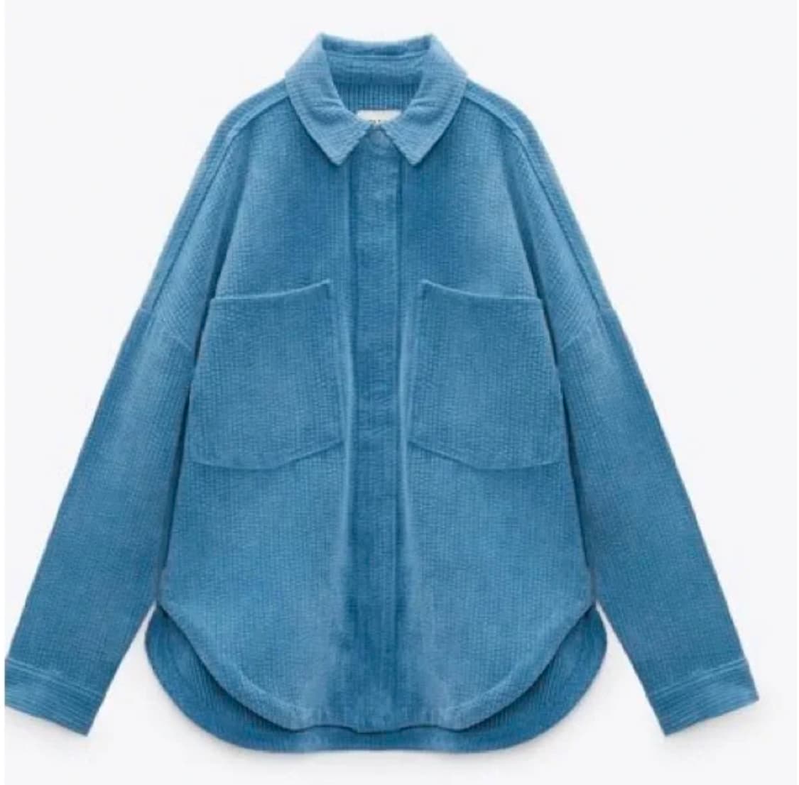 자라 오버핏 코듀로이 셔츠 L 상품이미지2