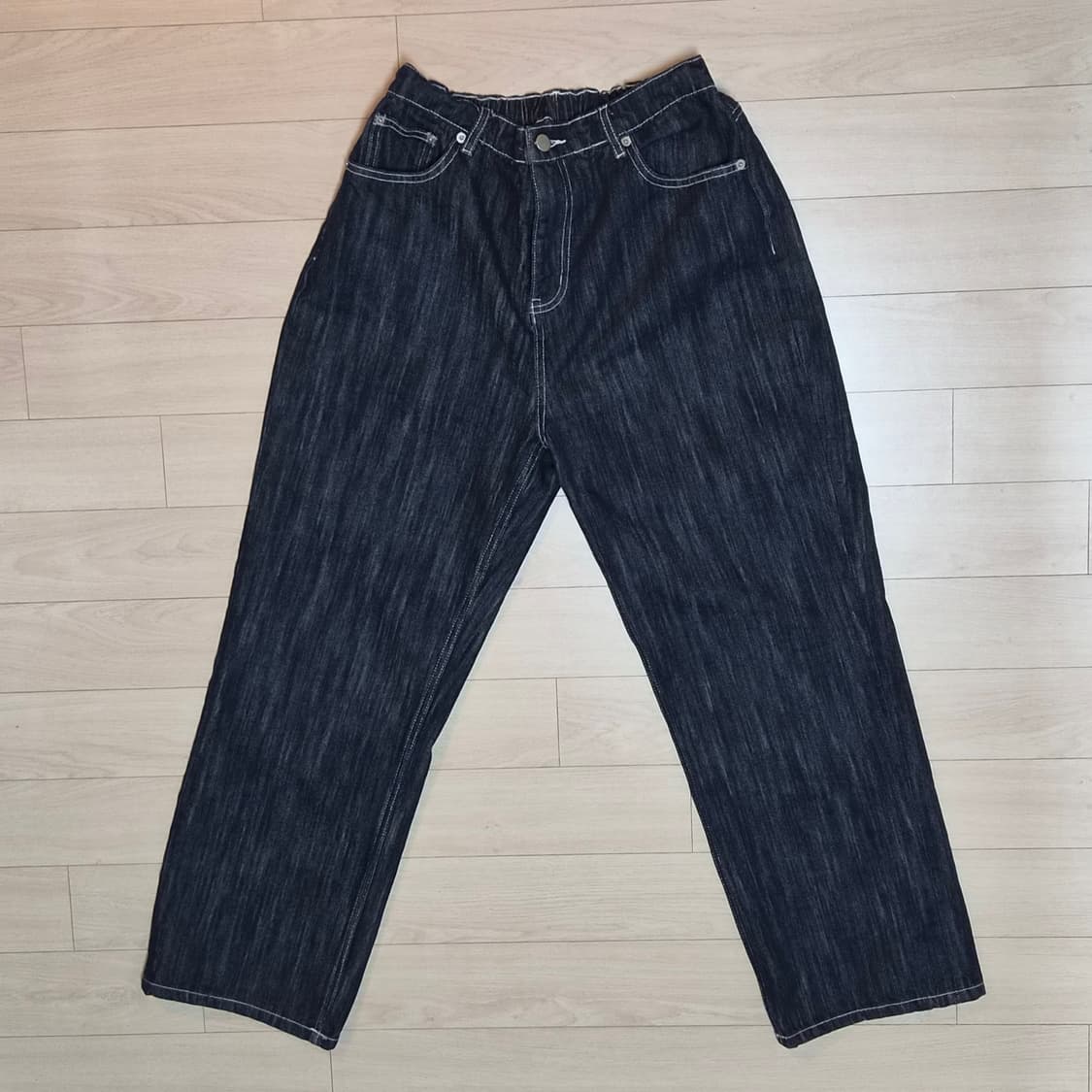 THEY 뉴 논페이드 세미 와이드 슬럽 데님(Slub Denim) 상품이미지3