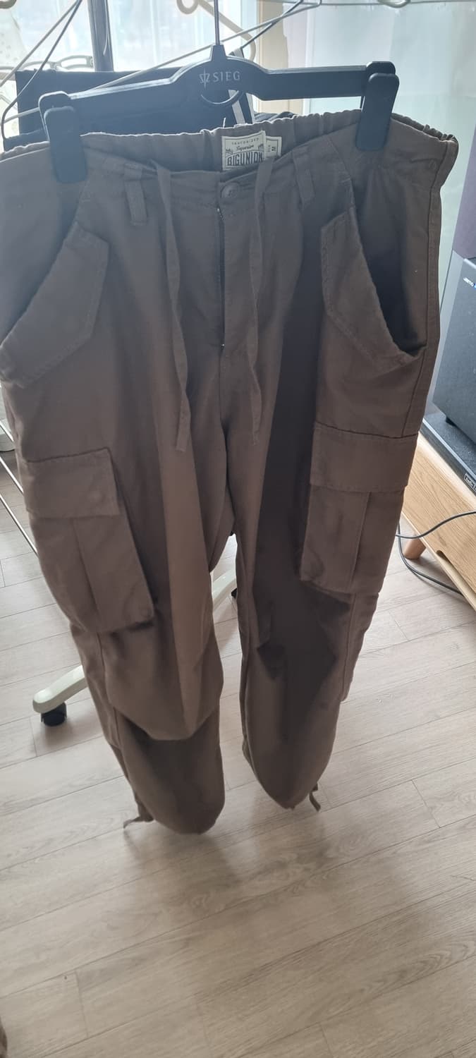 갈색 조거팬츠 상품이미지1