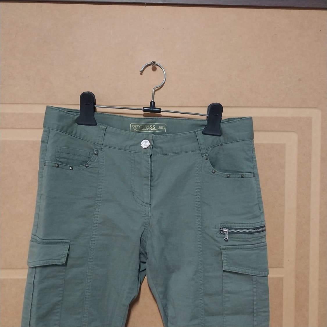 게스 스판 7부 바지 여성28 인치 상품이미지4