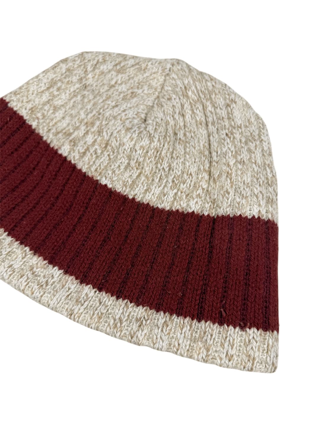 빈티지 투톤 니트 비니 상품이미지3