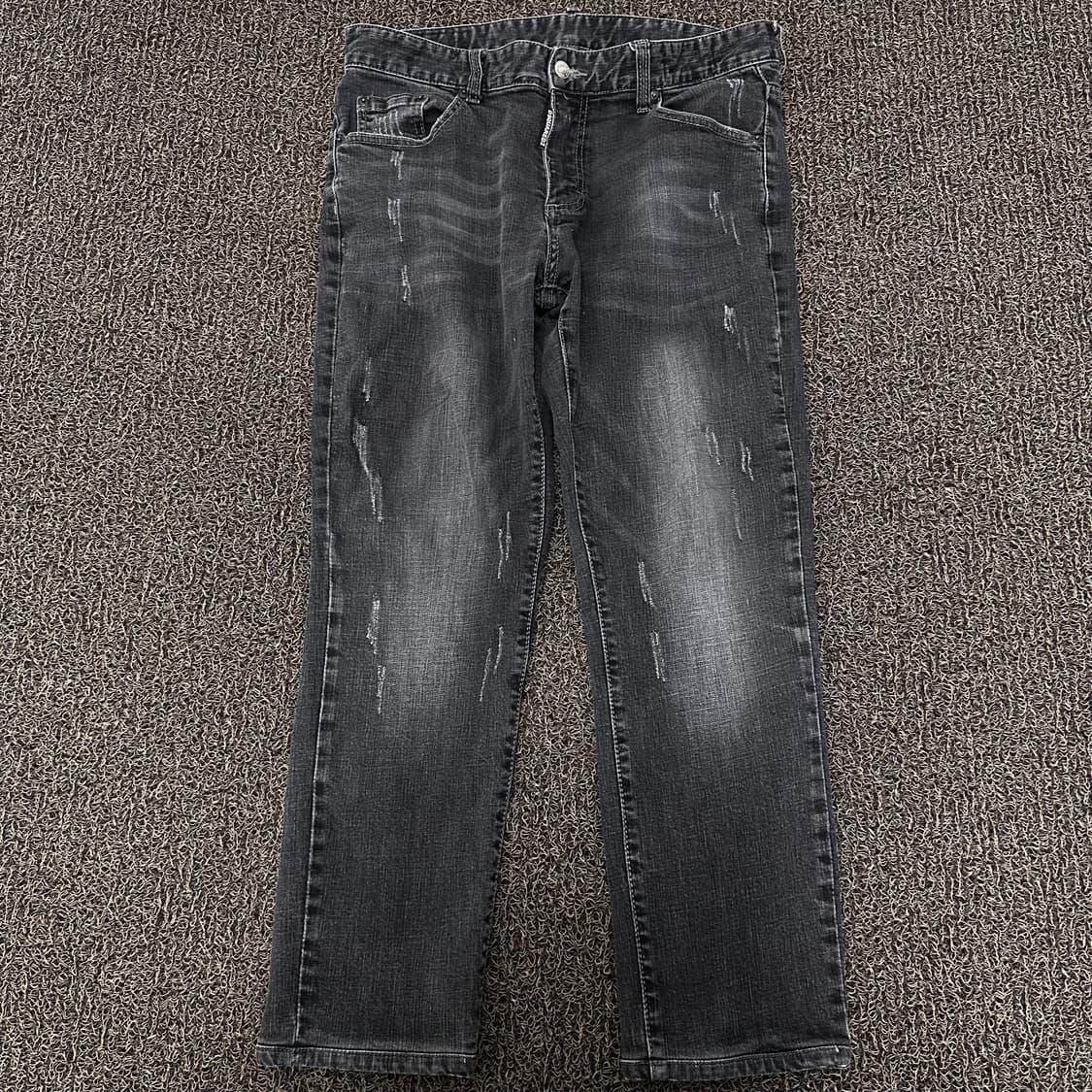 디스퀘어드2 데님 워싱 흑청바지 팬츠 34인치 상품이미지1