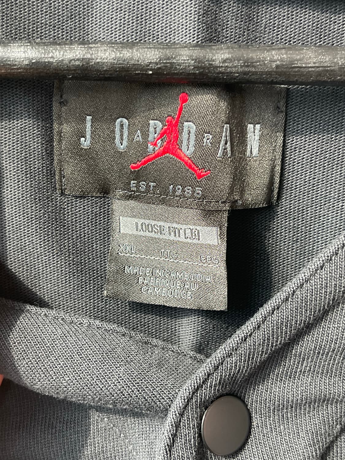 조던 베이스볼 져지 상품이미지2