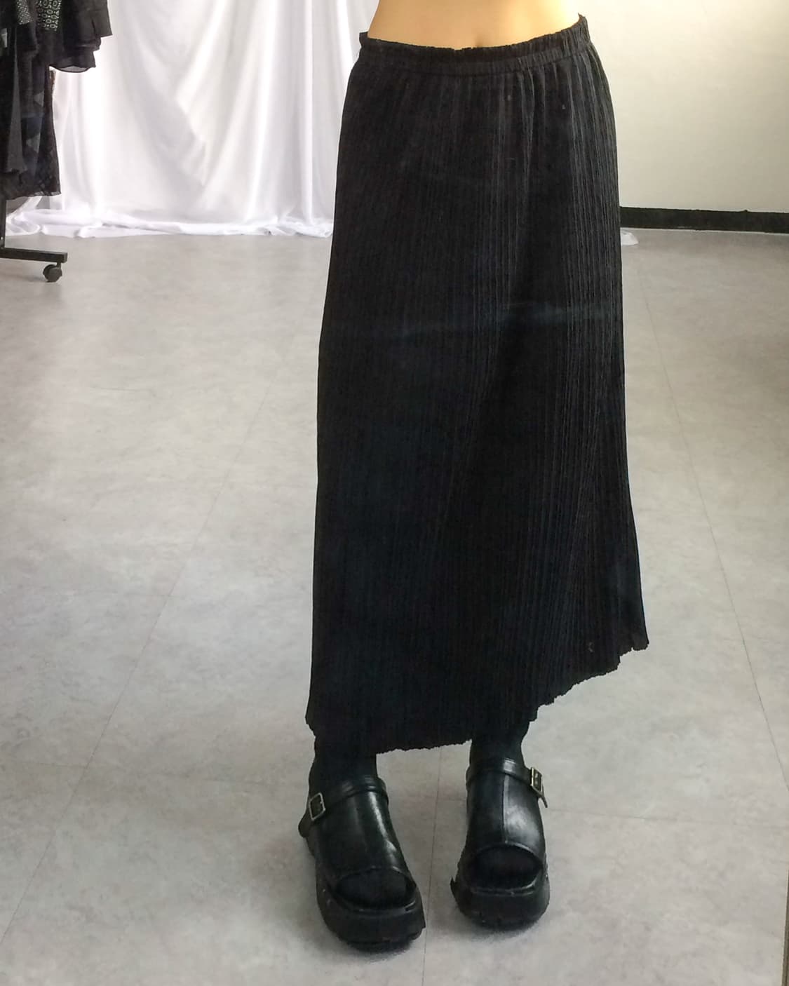 Reversible pleats long skirt 상품이미지8