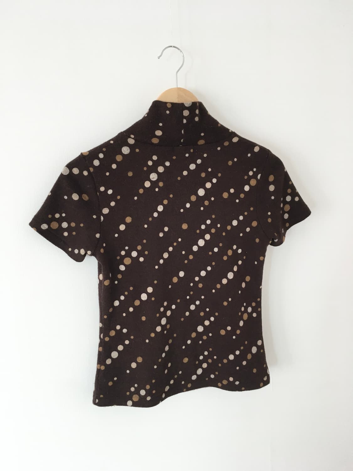 half neck dot top 상품이미지7