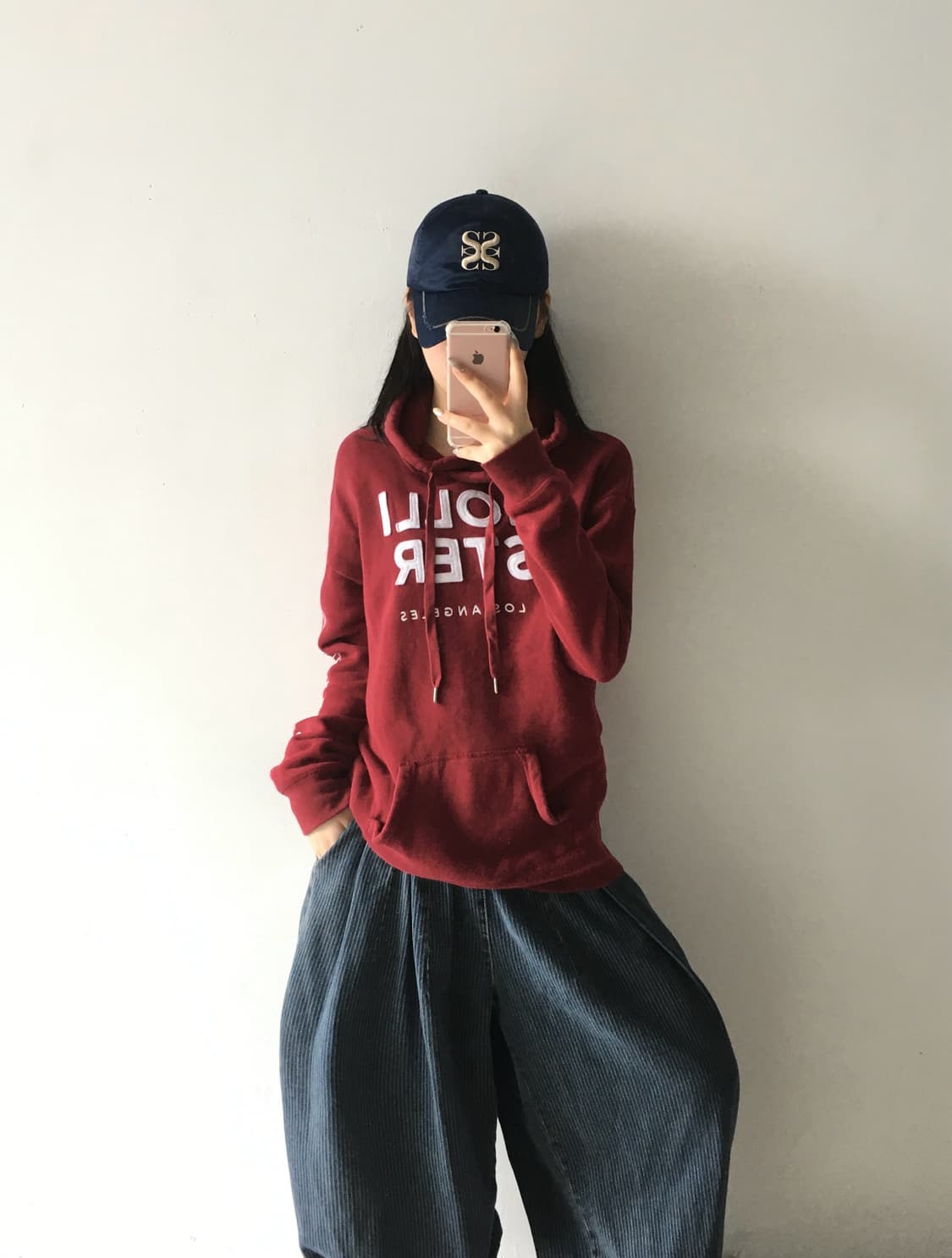 홀리스터 빅로고 후드티 상품이미지1