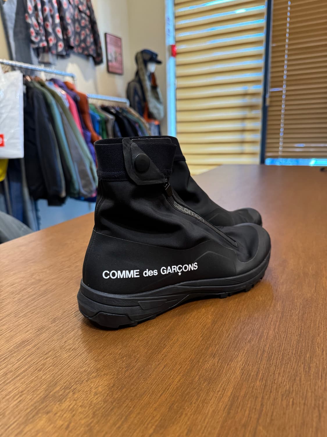 [260mm] 꼼데가르송 x 살로몬 XA-알파인2 블랙 상품이미지2