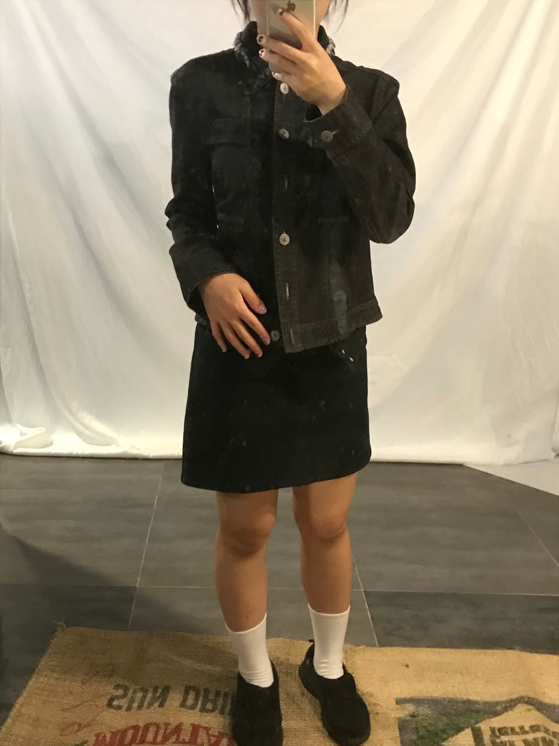 Intellection denim jacket 상품이미지5