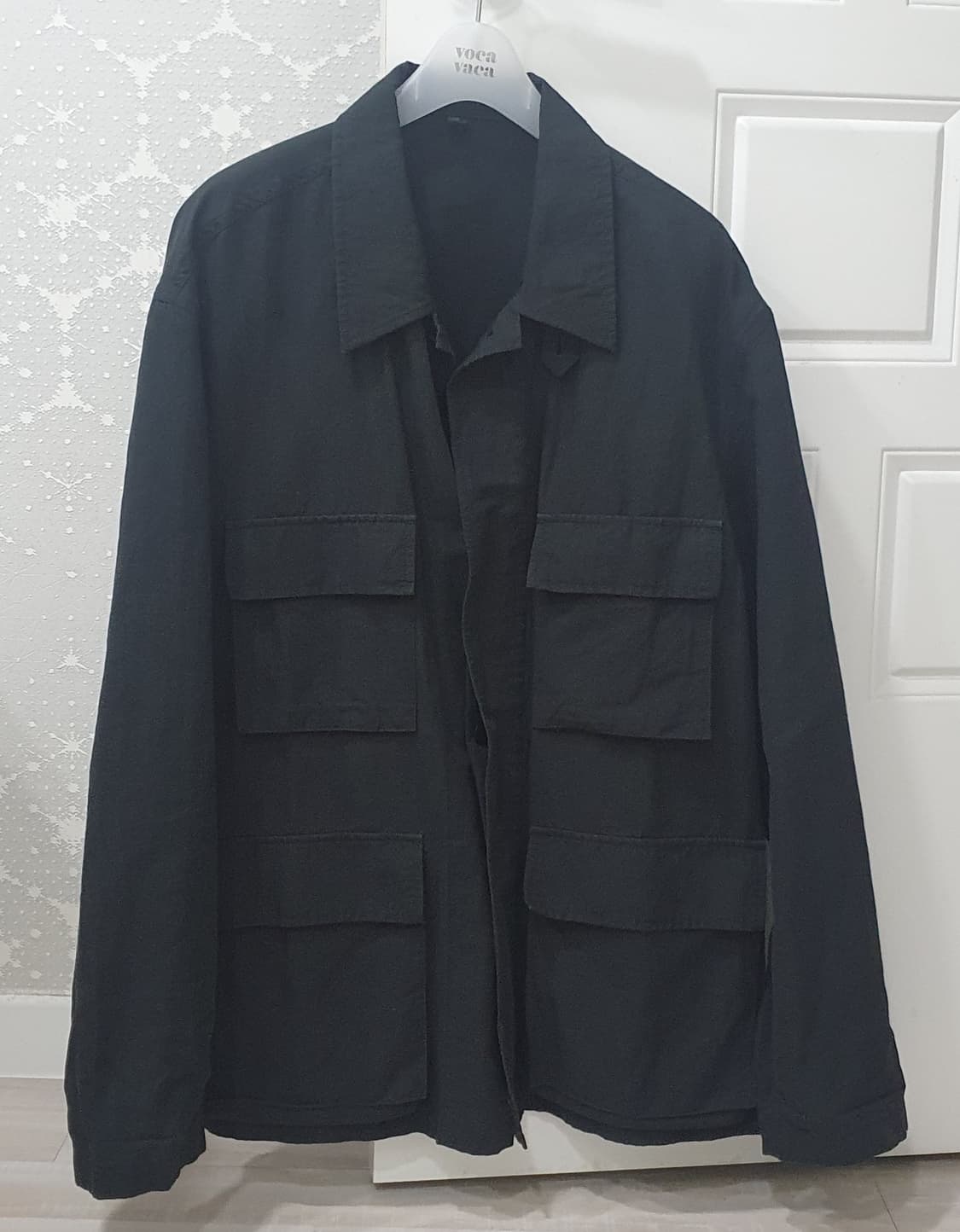 스틸네스 린넨 BDU 자켓 블랙 2 상품이미지5