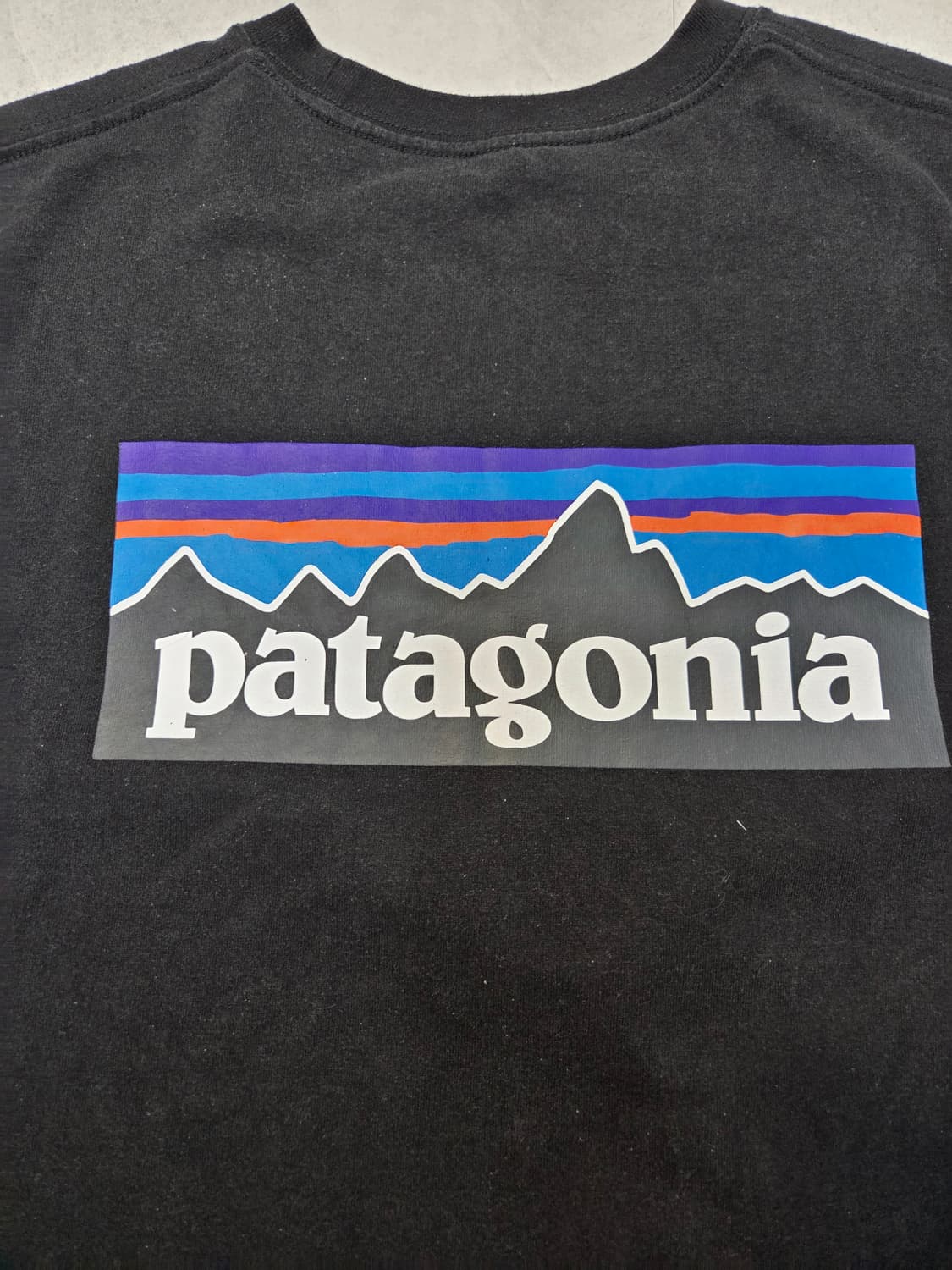 파타고니아 반팔 티셔츠 블랙 상품이미지4