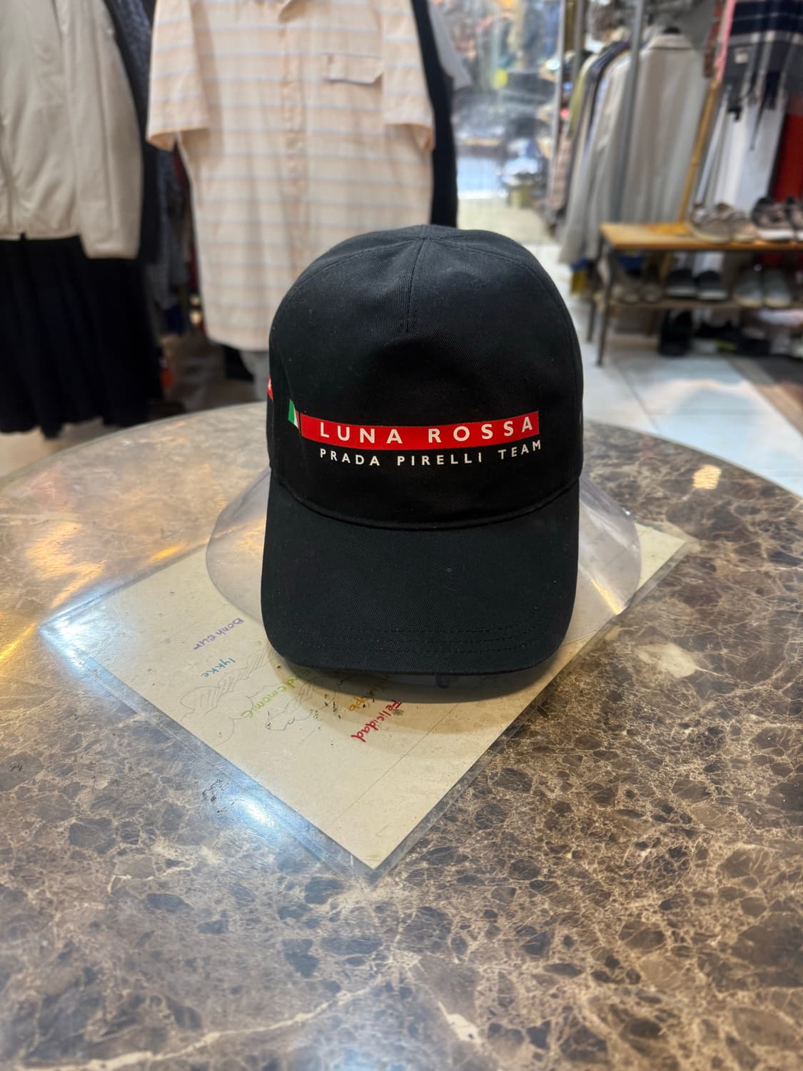 M 정품 프라다 루나로사 피렐리팀 볼캡 팝니다 상품이미지1