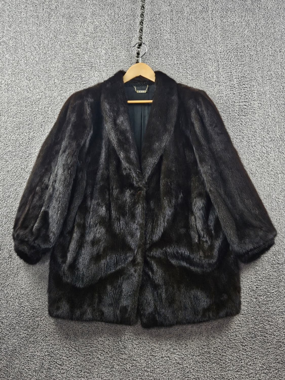 진도 모피 사가 밍크 퍼 숏 코트 자켓 ( 77 ) / 10918 상품이미지2