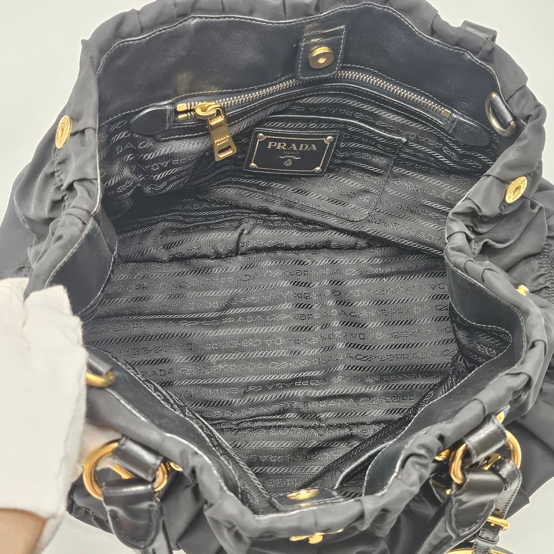 정품 프라다 고프레 숄더백 상품이미지8