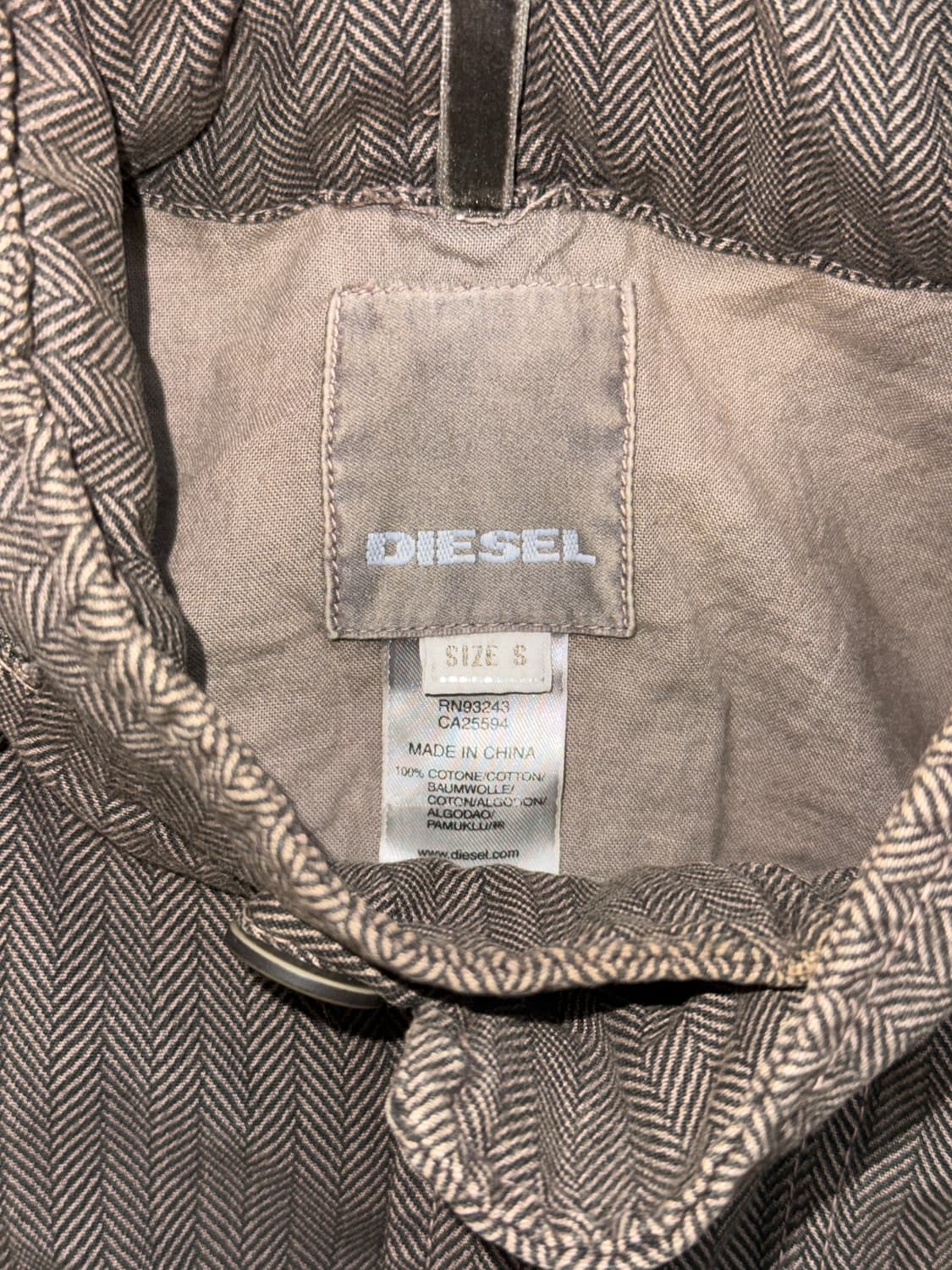 DIESEL M65 herringbone cotton field jk 상품이미지6