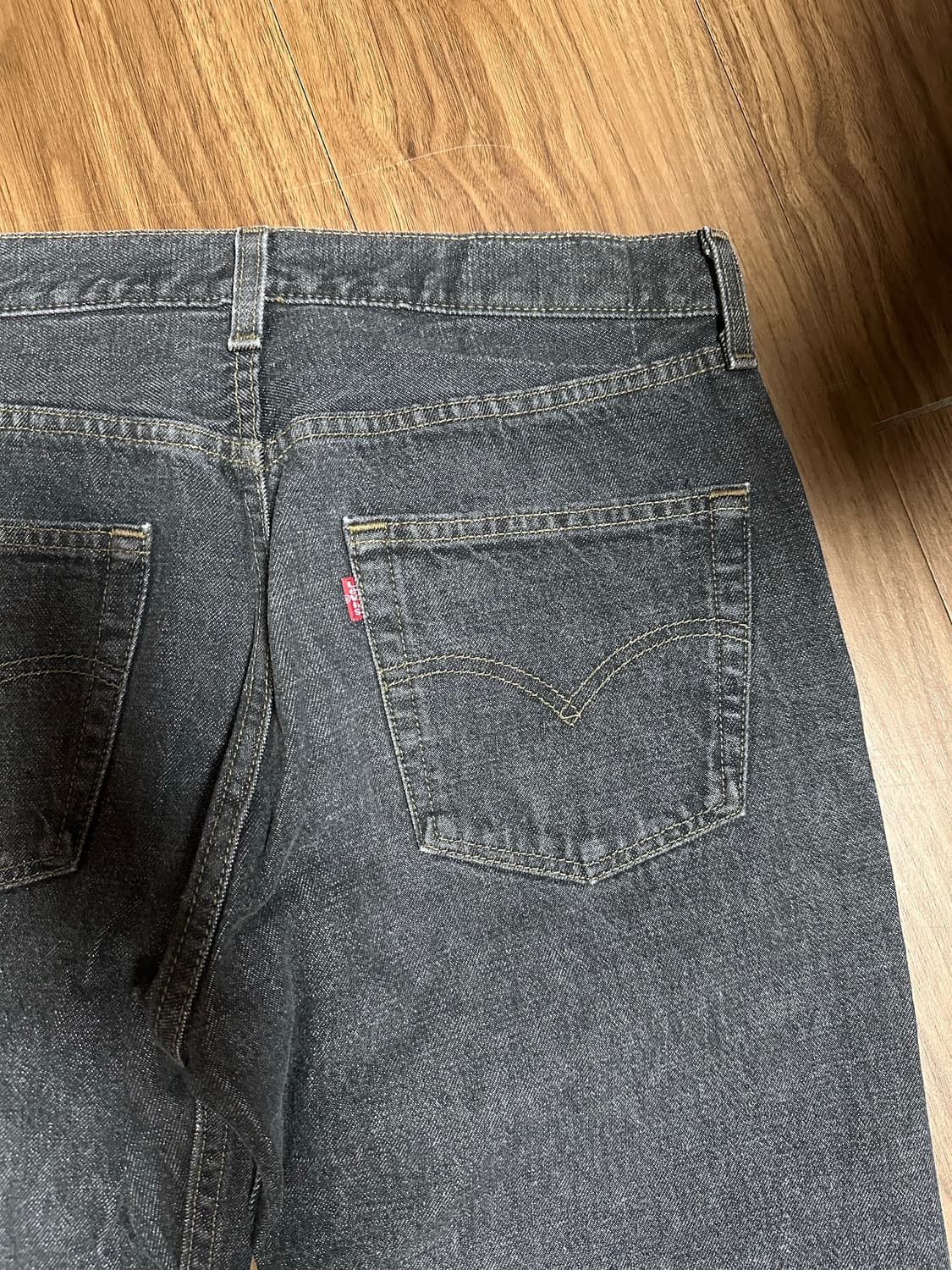 빈티지 리바이스 501 흑청 33 상품이미지3