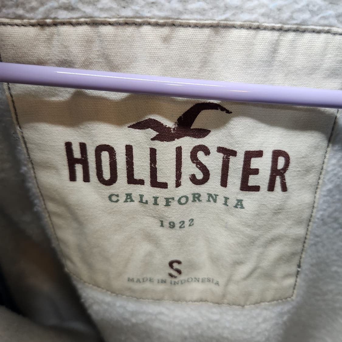 홀리스터 서핑로고 자수 후드집업 S(L) 상품이미지5