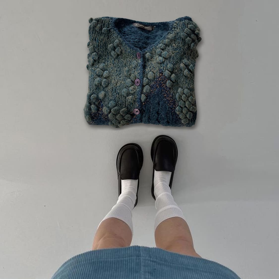 𖠺 Shine Muscat Cardigan .+ 상품이미지1