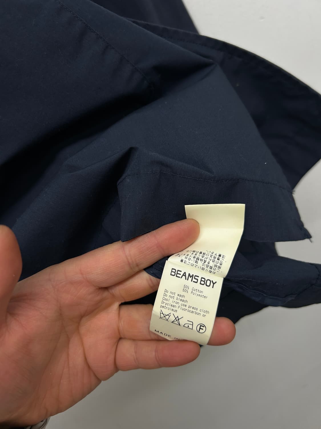 빔즈보이 네이비 후드 코트 상품이미지6