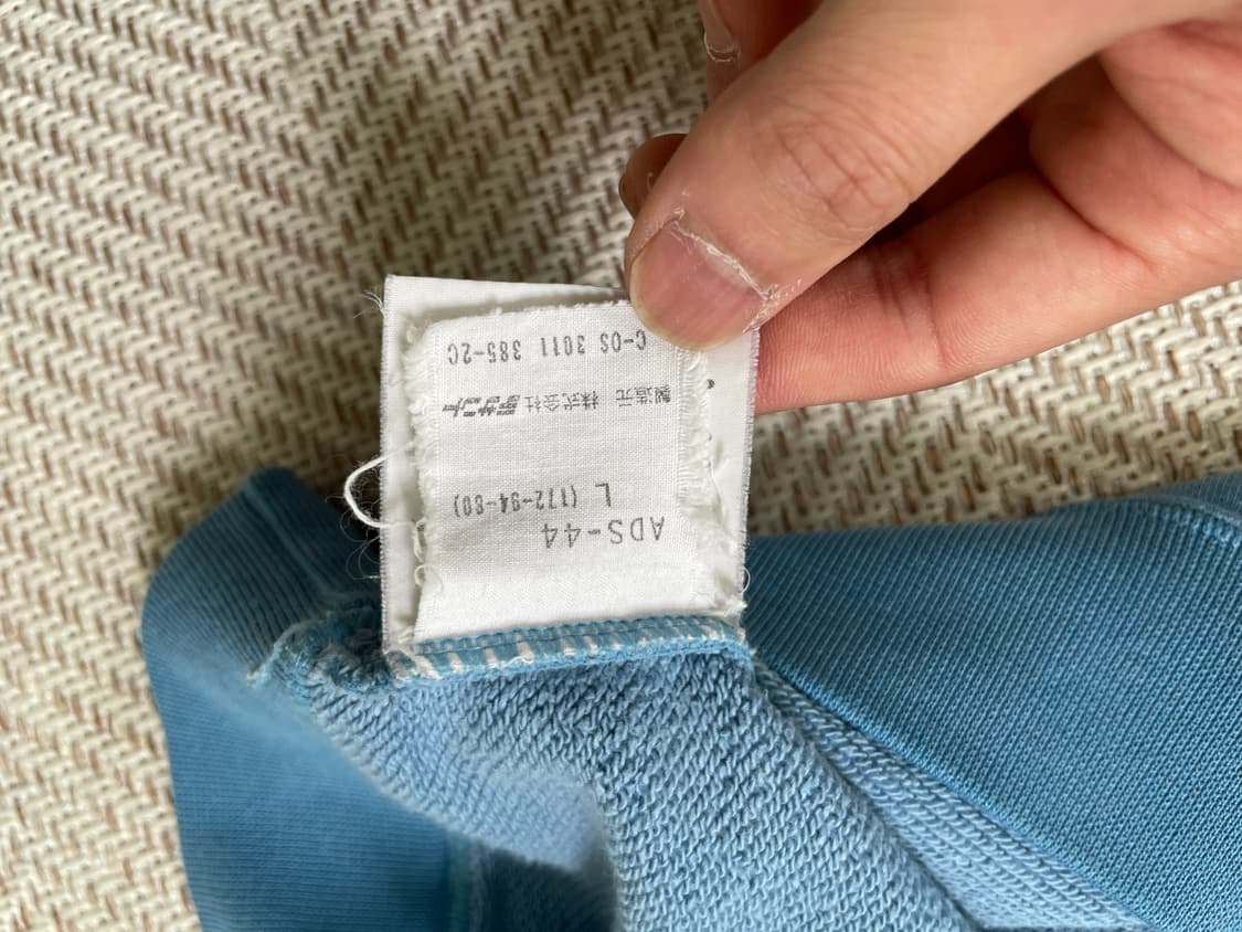 80s  아디다스 x데상트 트레포일 스웻셔츠 J04335 상품이미지7