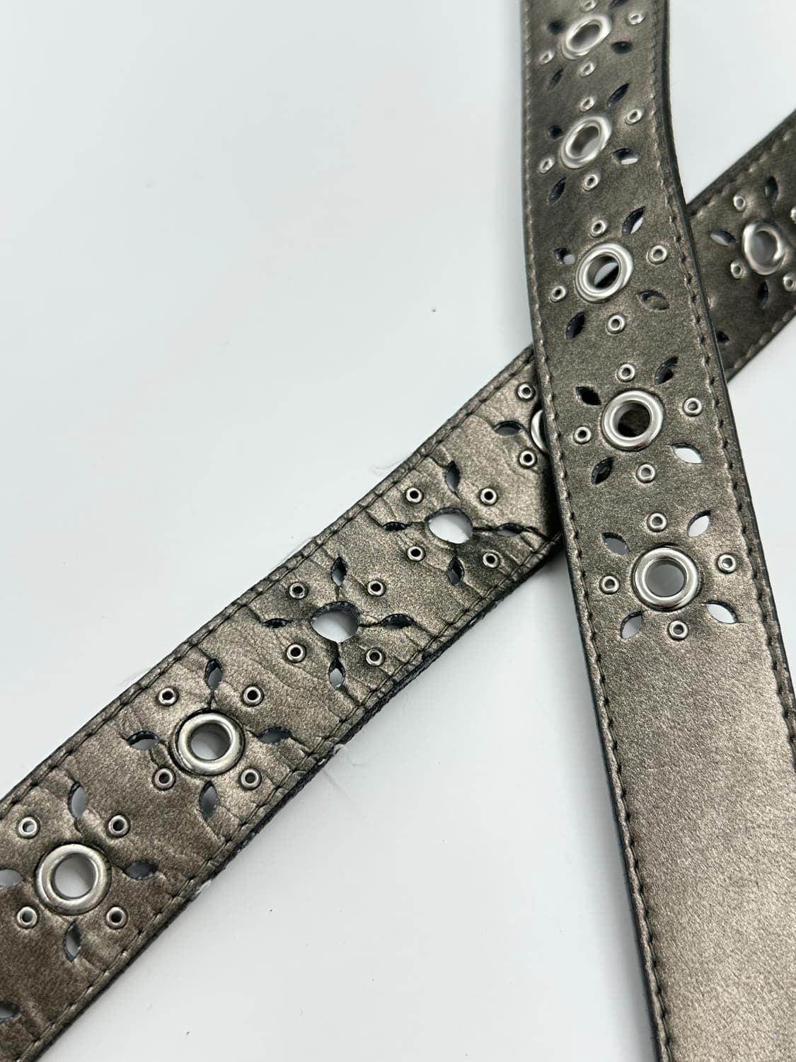 Vintage eyelet point belt 상품이미지3