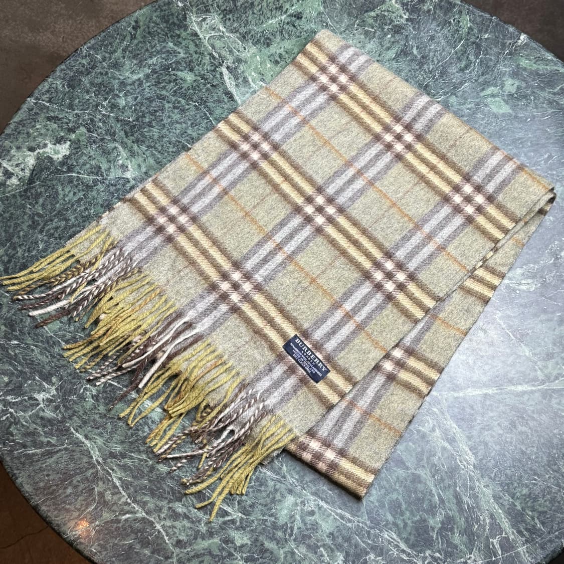 버버리 캐시미어 메리노울 노바체크 머플러 목도리 상품이미지1