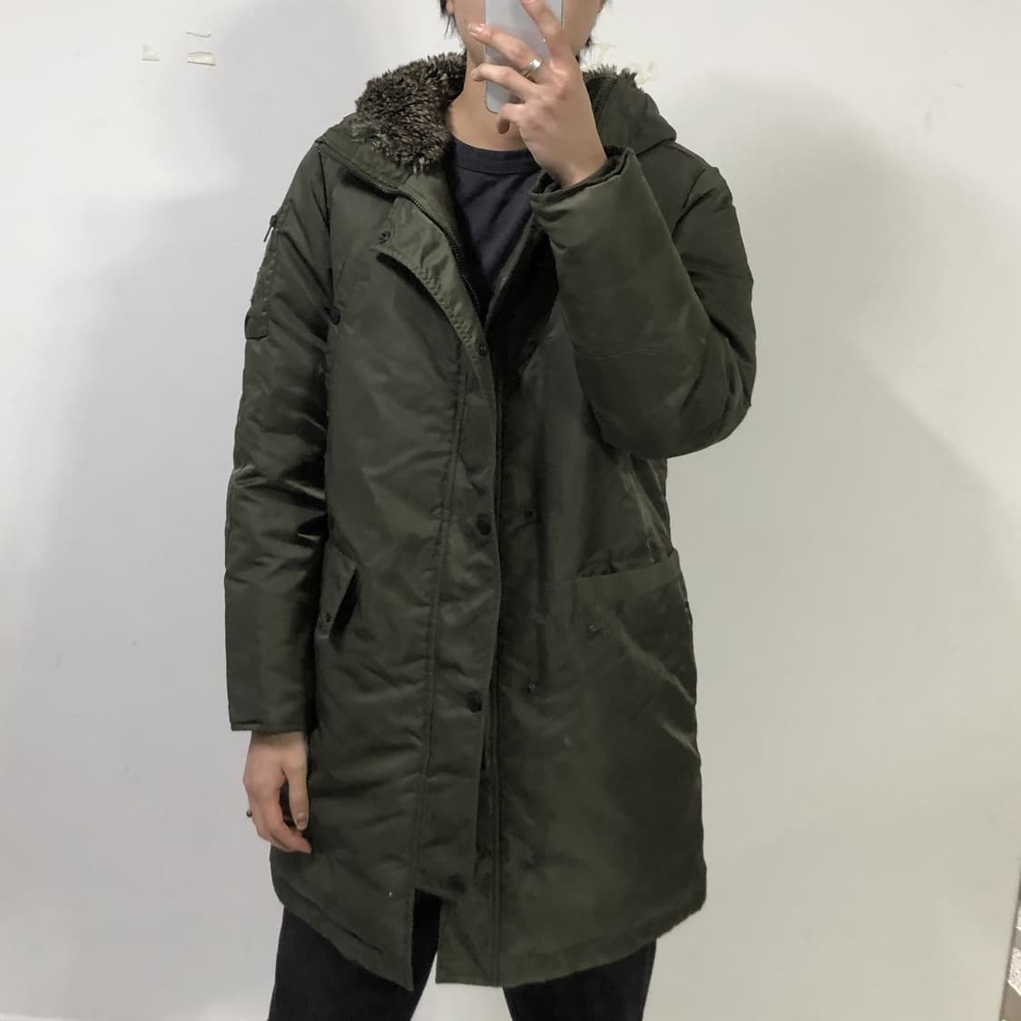 캘빈클라인 n3b 퍼 파카 상품이미지3