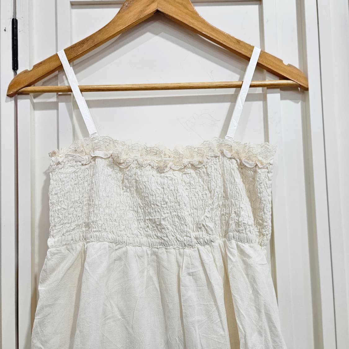 0327(LEST ROSE) 아이보리 레이스 레이어드 원피스 상품이미지3