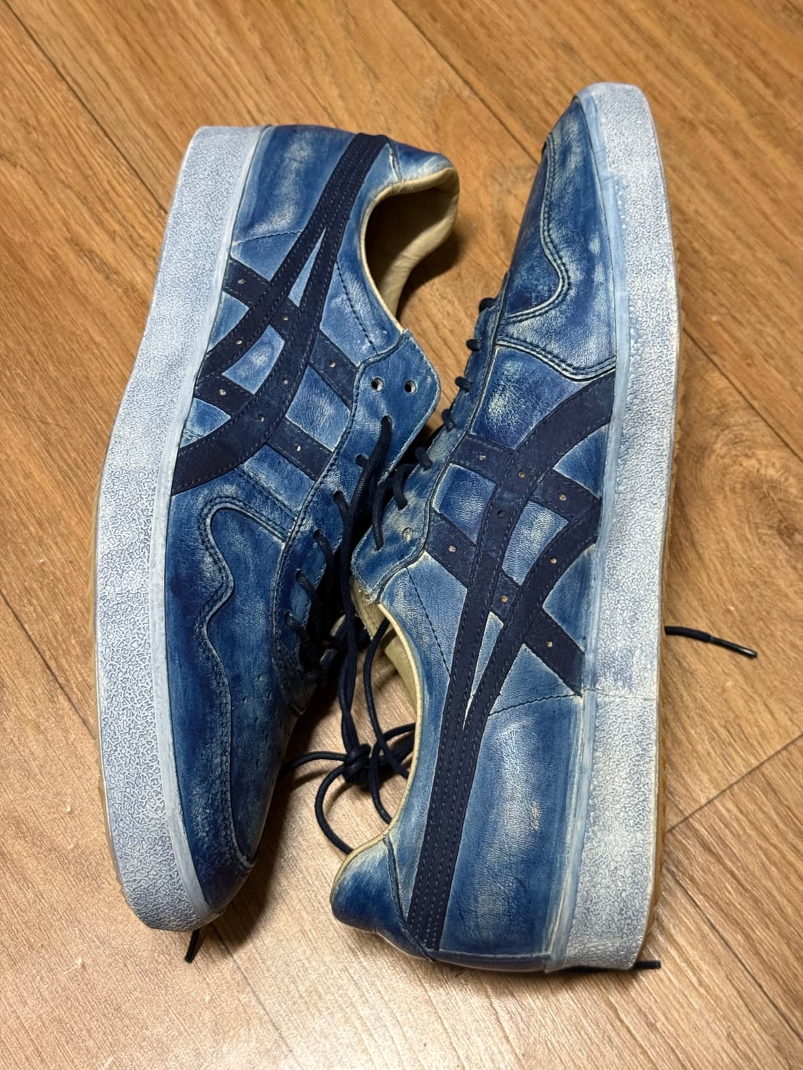 [255] 오니츠카 타이거 니폰 메이드 파브레 인디고블루 상품이미지6