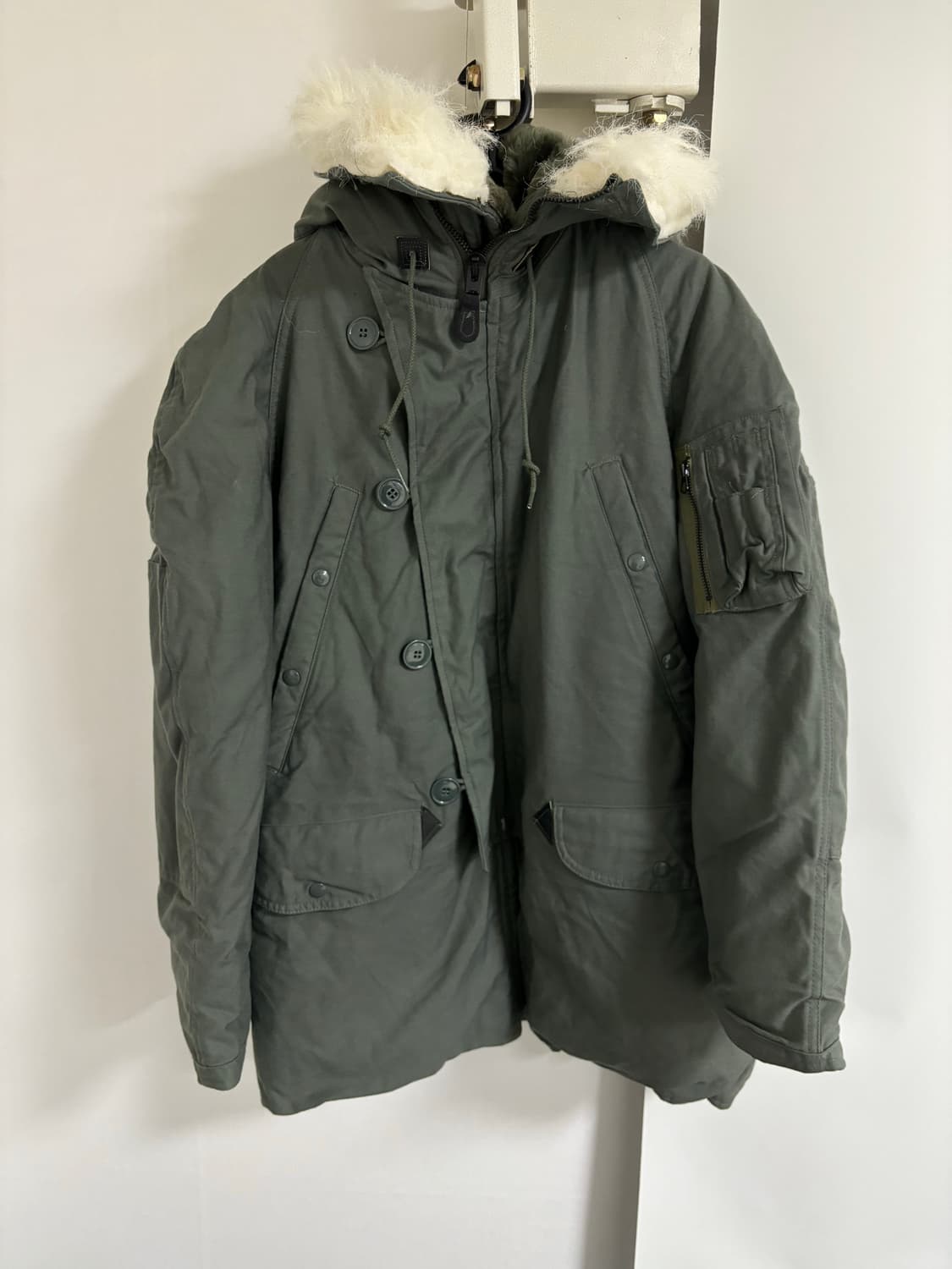 오리지널 미군 N3B 개파카 야상 데드스탁 새상품 상품이미지2