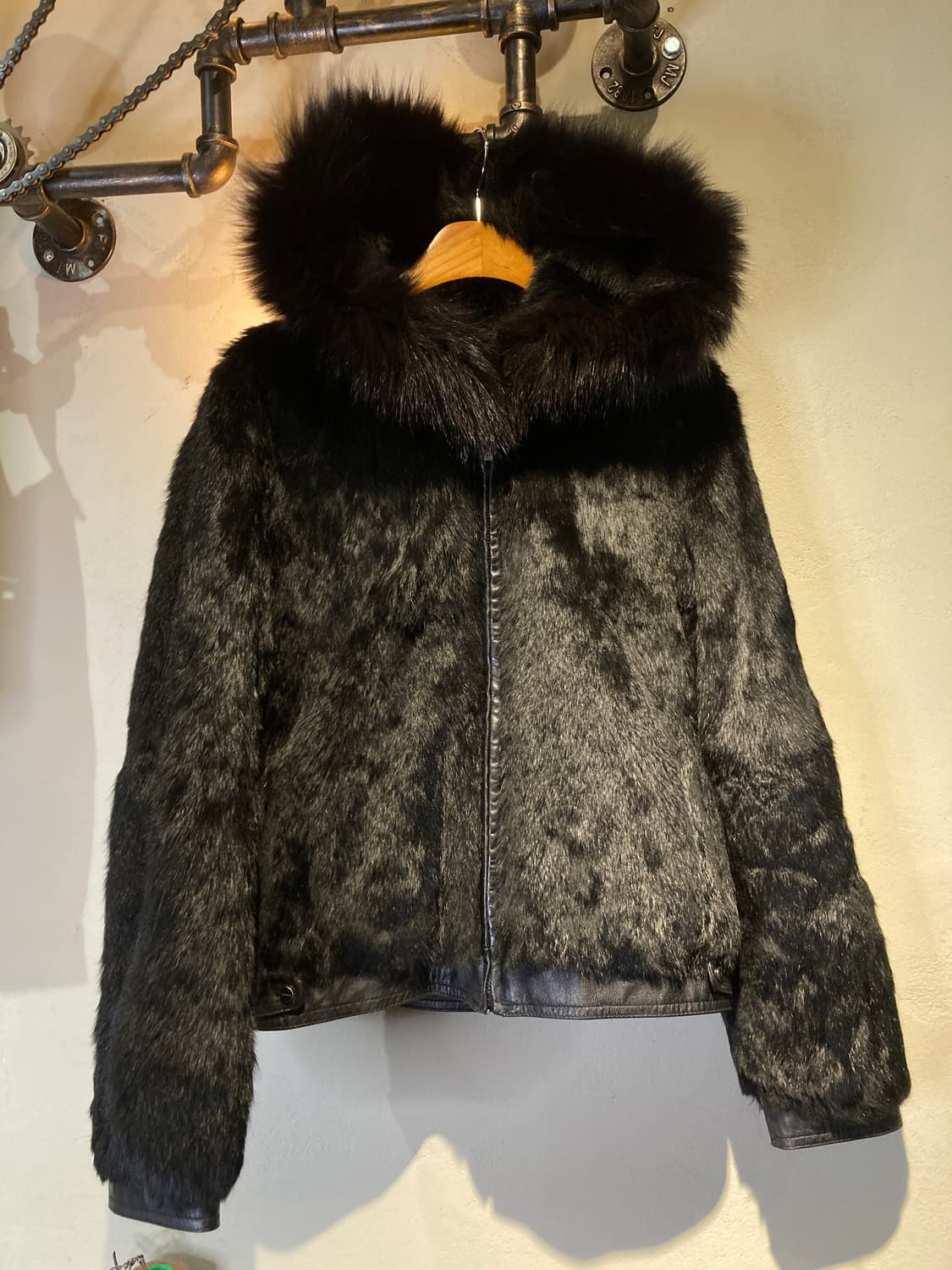 [ 래빗퍼&램스킨 후드 재킷] 상품이미지1