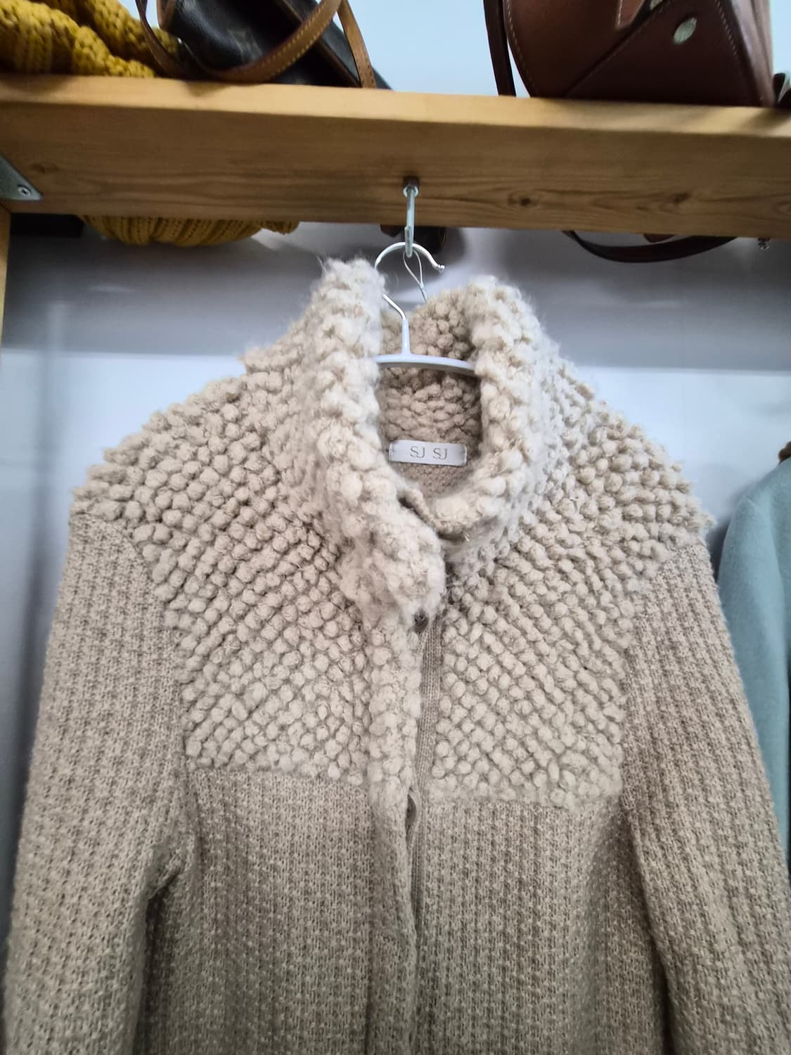 SJSJ 포근  알파카 니트 가디건 상품이미지5