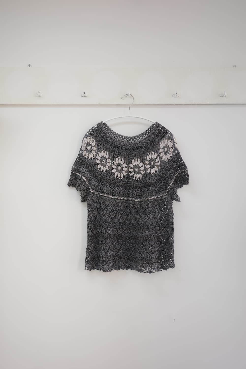 Vintage crochet flower knit 상품이미지6