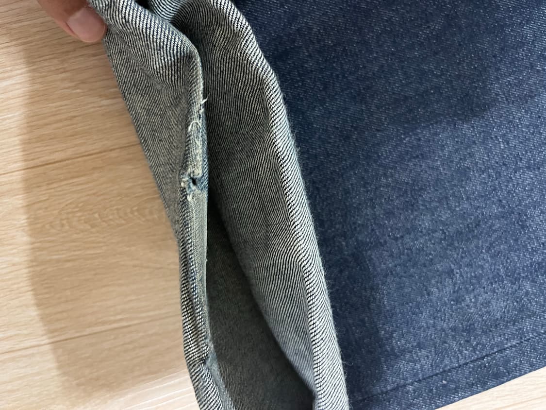 Gansterville wide denim XL 상품이미지3