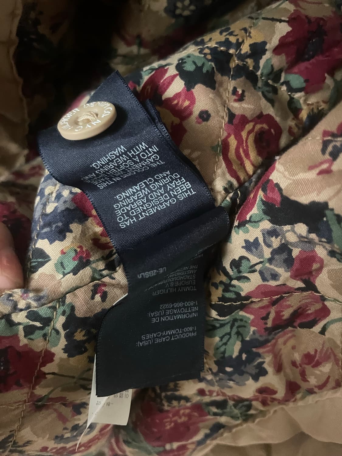 타미힐피거 코튼 로고 후드집업 누빔 자켓 상품이미지5