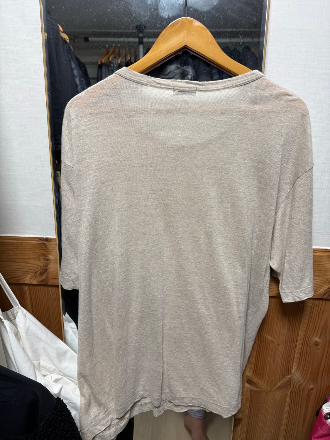 Steven alan 스티븐알란 린넨 티셔츠 L 상품이미지2