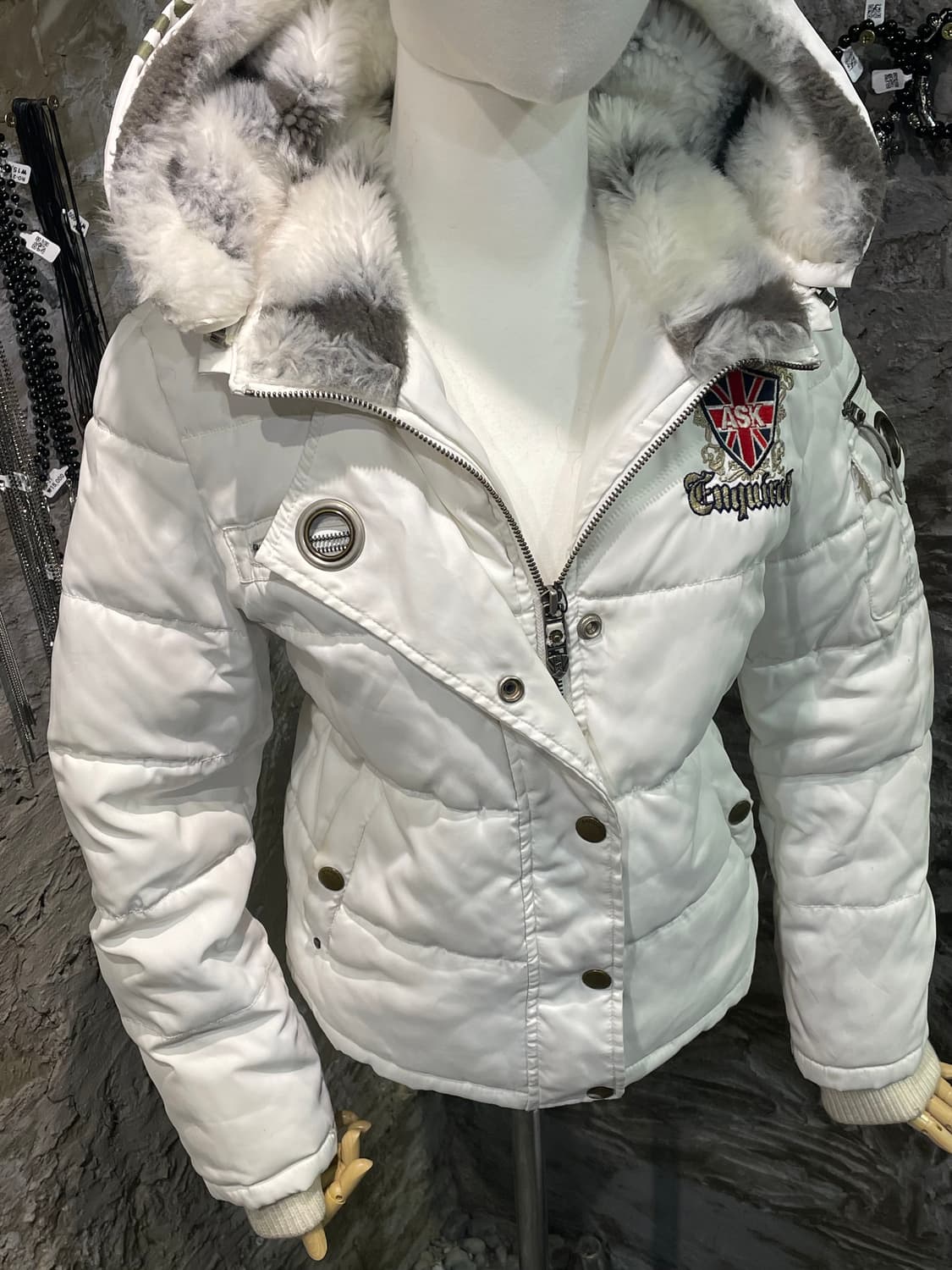 ASK White padding 상품이미지4