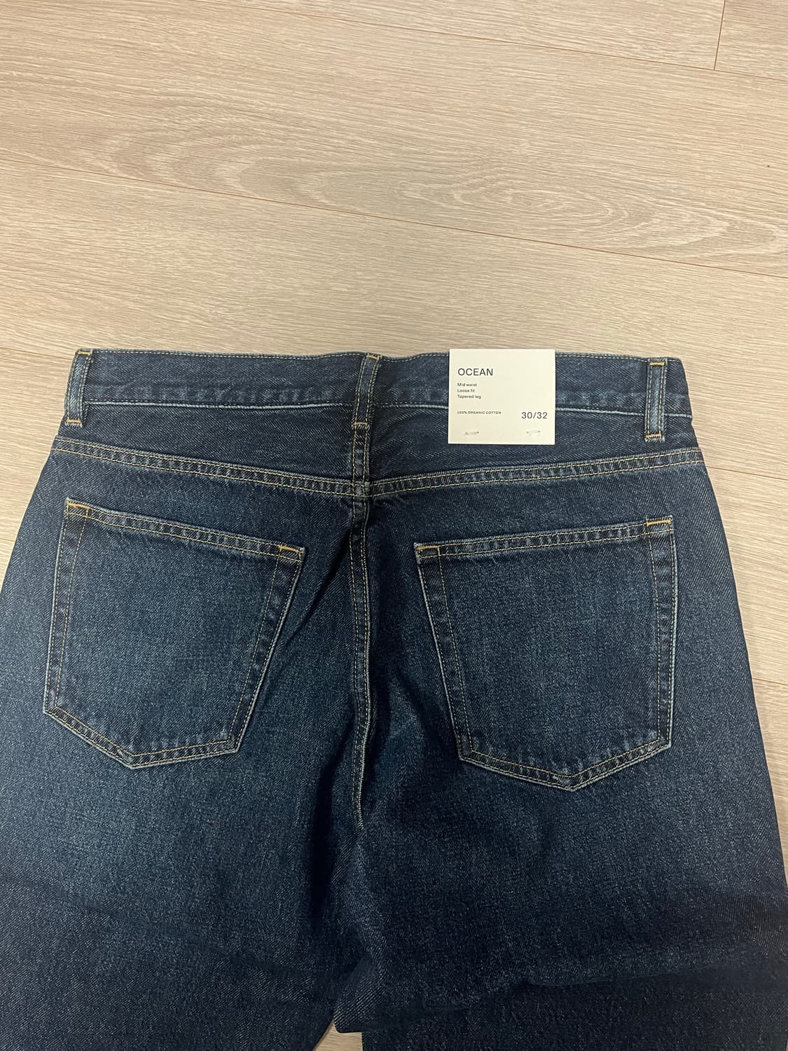 (새상품) 아르켓 오션 루즈스트레이트 데님 청바지 상품이미지6