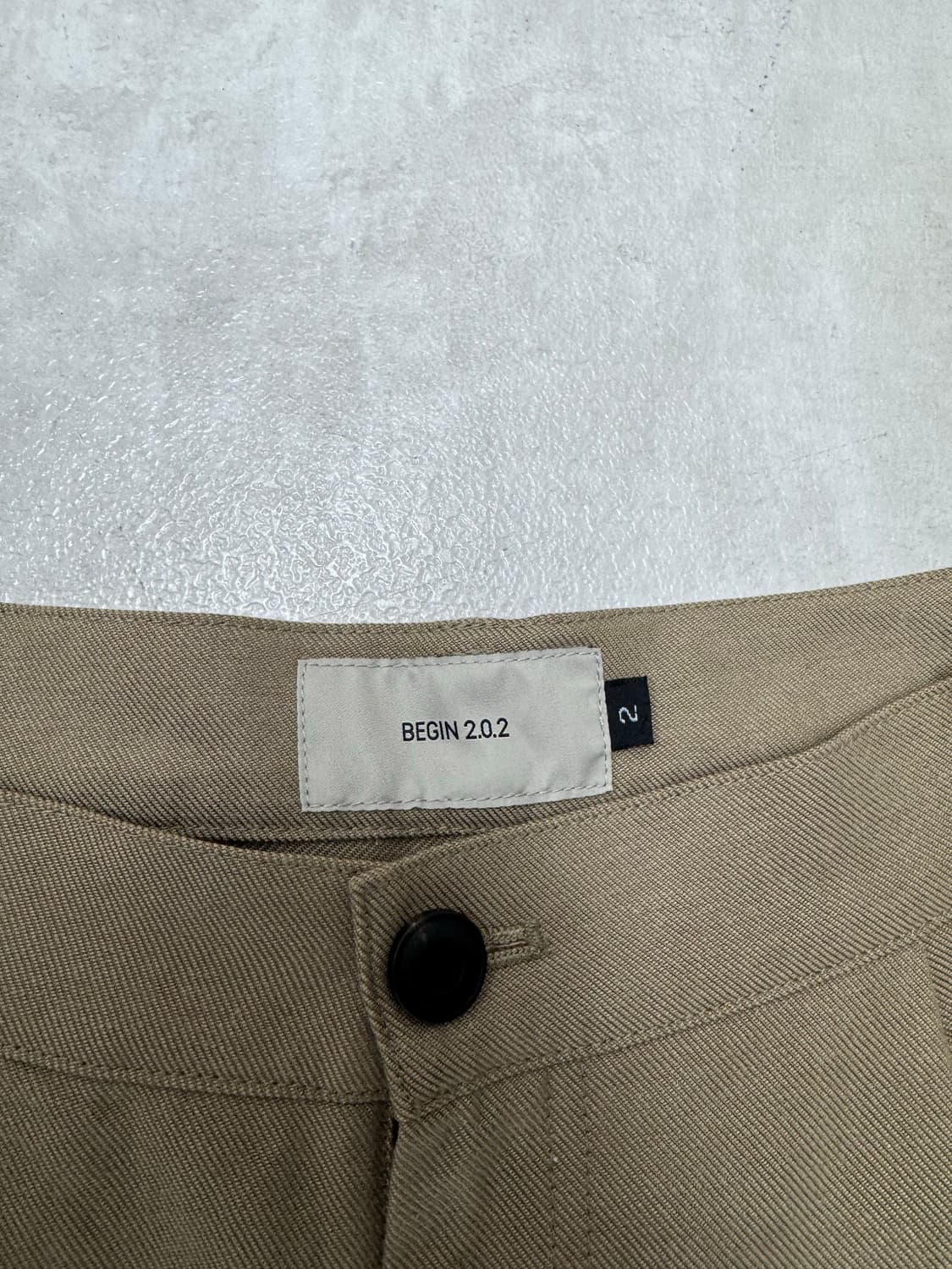 •BEGIN 2.0.2 베이지 와이드 슬랙스 상품이미지6